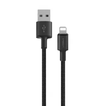 Cavo USB-A a Lightning Orsen S9L 1 m 2,1A — nero