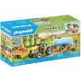 Playmobil 71442 Country: trattore con rimorchio e serbatoio d'acqua – raccolto fresco in fattoria – scoprire l'ambiente giocando – gioco di ruolo fantasioso