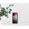 Custodia per cellulare iKins per Samsung Galaxy S20+ — design fiori d'acqua, nero