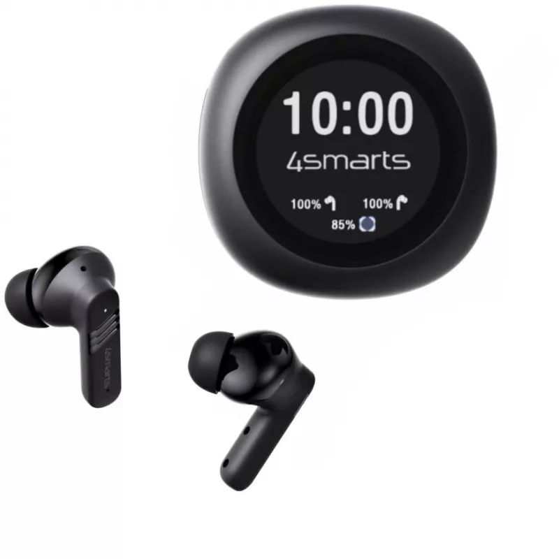 4smarts cuffie in-ear True Wireless SkyBuds Screen Pro ANC - cuffie - 20 KHz