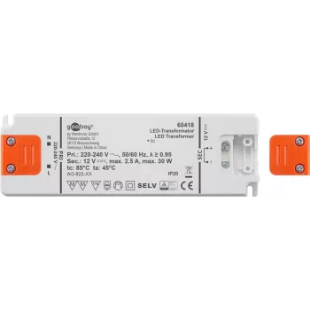 Goobay Trasformatore LED 12 V/30 W (60418)