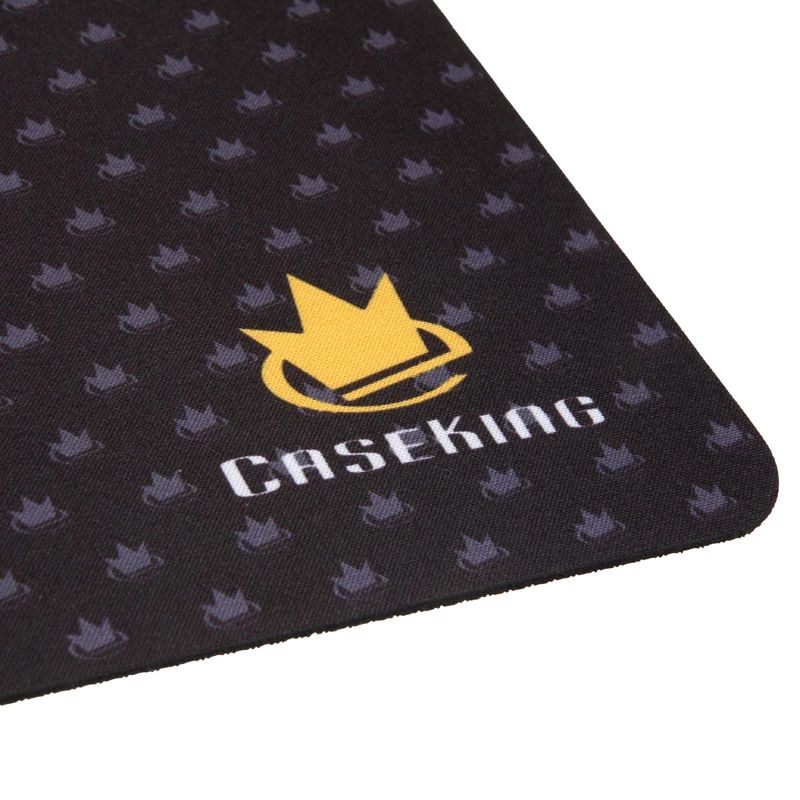 Mousepad Caseking con corona Rev.2 — blu/nero (GAMA-746)
