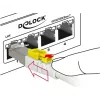 Cavo di rete DeLOCK 85335 RJ-45 Cat6a 5m bianco