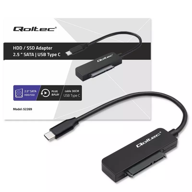 Adattatore SATA QOLTEC 52269 per unità da 2,5