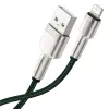 Cavo USB-A a Lightning Baseus 1 m, verde