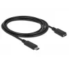 Cavo USB DeLOCK 85534 USB 3.2 Gen 1 1,5 m USB-C nero