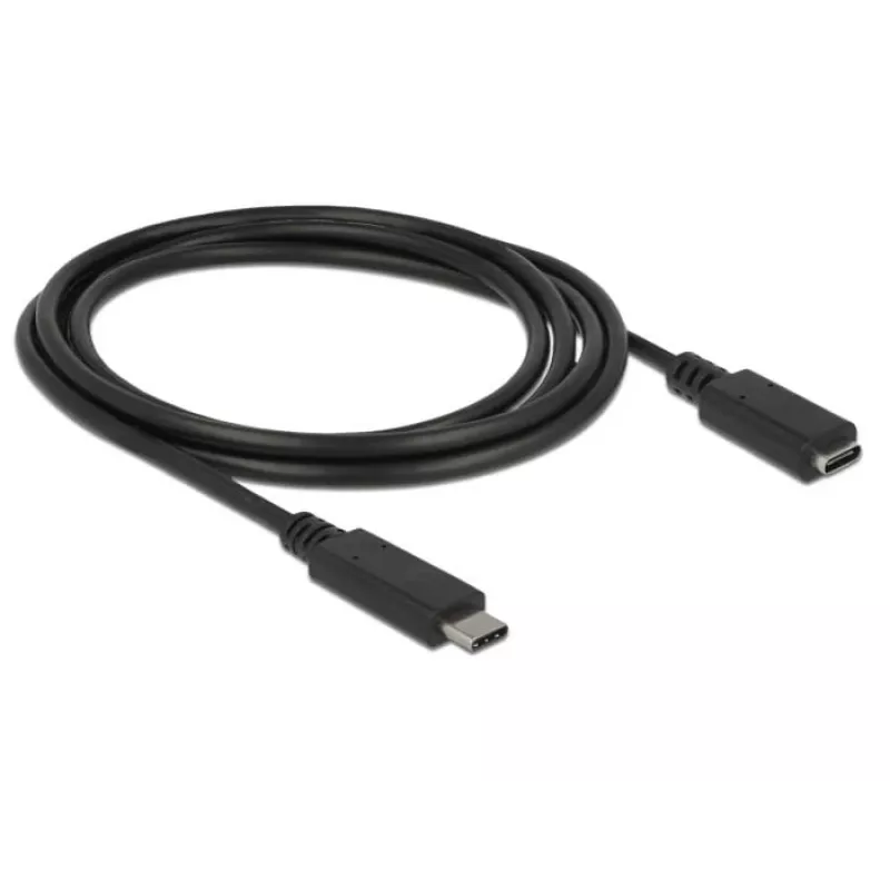 Cavo USB DeLOCK 85534 USB 3.2 Gen 1 1,5 m USB-C nero
