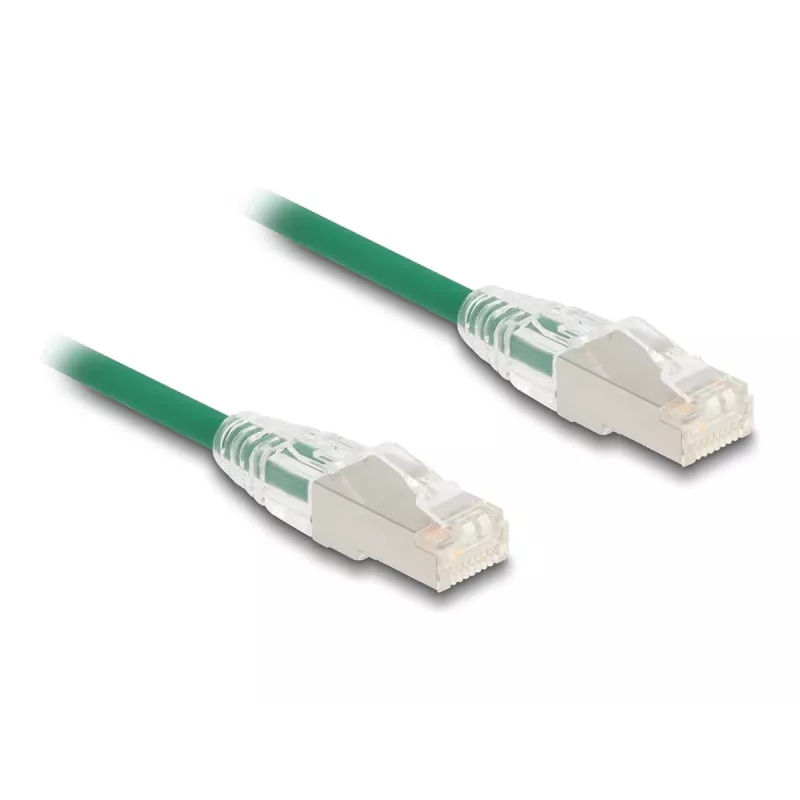 Cavo di rete DeLOCK RJ45 Cat.6A maschio a maschio 3 m verde