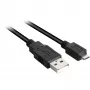 Cavo USB 2.0, connettore maschio USB-A > connettore maschio Micro-USB (nero, 2,0 metri)