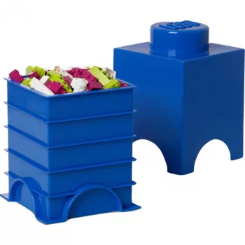 Contenitore per giocattoli Room Copenhagen 40011731 blu polipropilene 125x180x125mm