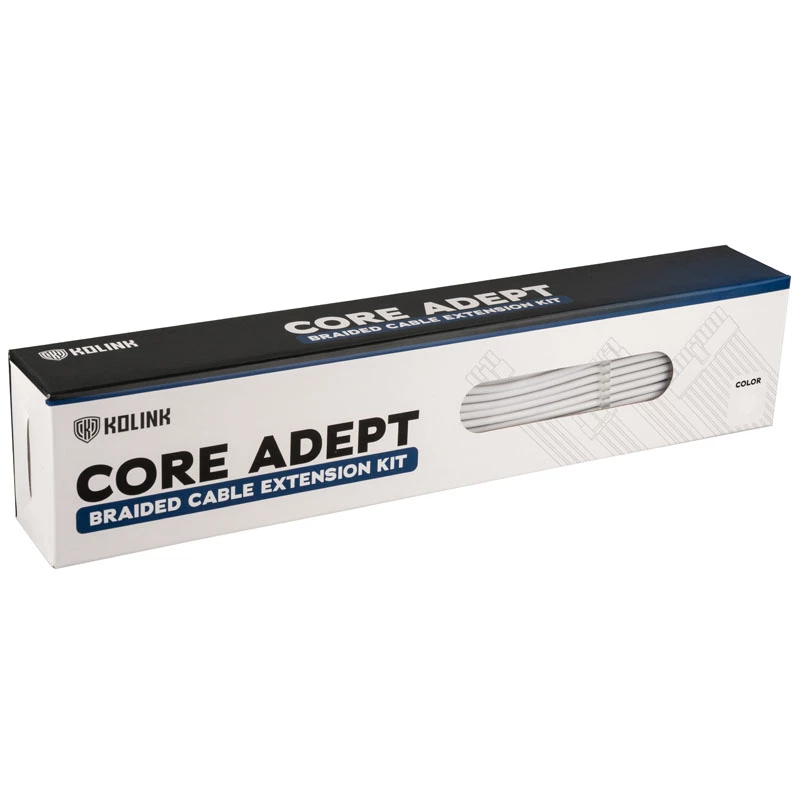 Kit di prolunga per cavi Kolink Core Adept bianco