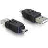 Adattatore USB Micro-B maschio su USB 2.0 A maschio DeLOCK 65036 nero