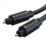 Cavo audio ottico CABLETIME CA914630, audio digitale Toslink‑Toslink, lunghezza 2 m