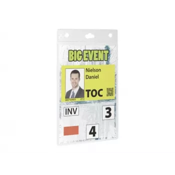 Portadocumenti Durable 8526 A6 verticale trasparente 20 pz.