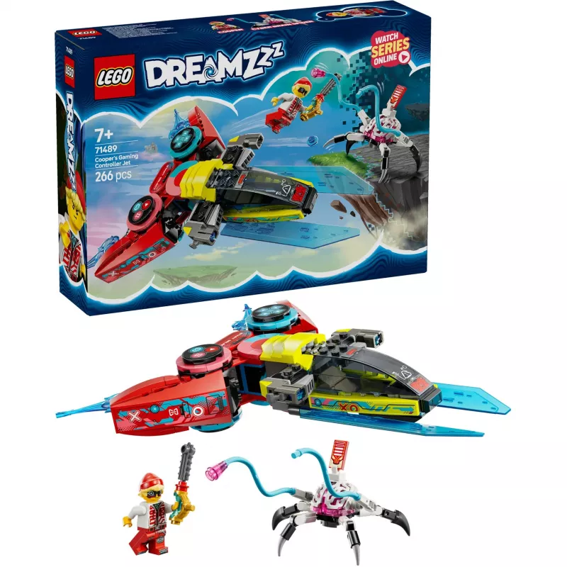 Lego 71489 DREAMZzz Controller di videogioco volante di Cooper, giocattolo da costruzione