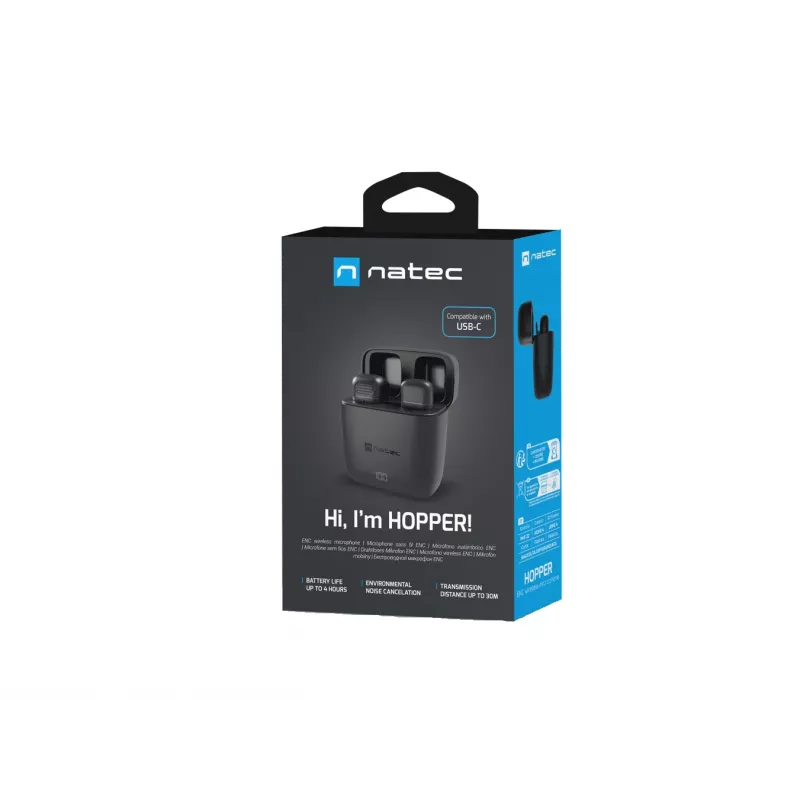 Microfono mobile HOPPER Lavalier wireless