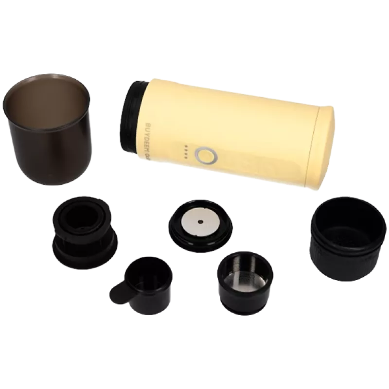 Macchina per espresso BUYDEEM Nano, modello OTEM-01, colore Mellow Yellow