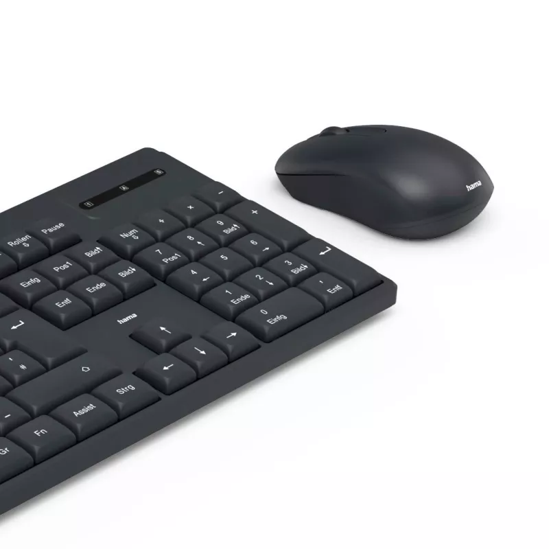 Set tastiera e mouse WKM-100 nero