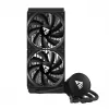 Kit raffreddamento a liquido SAVIO NOX 240 mm – radiatore da 240 mm, 2 ventole da 120 mm, radiatore in alluminio, base in rame, supporta LGA 2011/2011-v3/2066/1200/115x/775