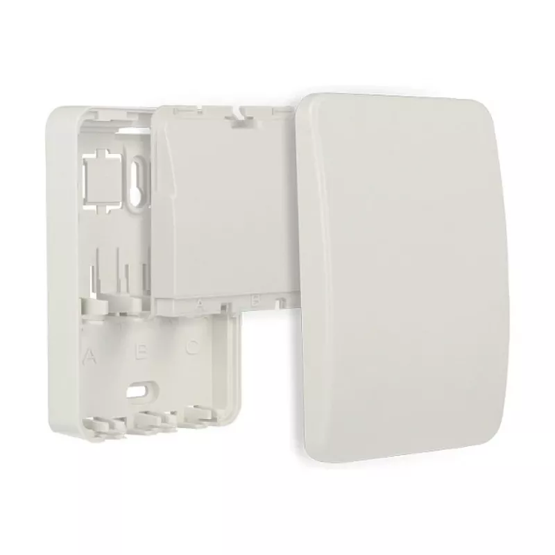 Delock 86262 Scatola Keystone da superficie, 3 porte, bianca (RAL 9010)