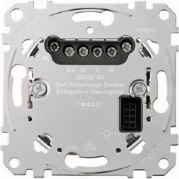 Merten MEG5185-0000. Tipo: controllo luce, classe di protezione: I. Alimentazione: AC, tensione di ingresso AC: 220 V, frequenza di ingresso AC: 50/60 Hz (MEG5185-0000)
