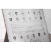 Custodia con tastiera per Onyx Boox Note Max e Tab X C — pellicola protettiva marrone con tastiera integrata