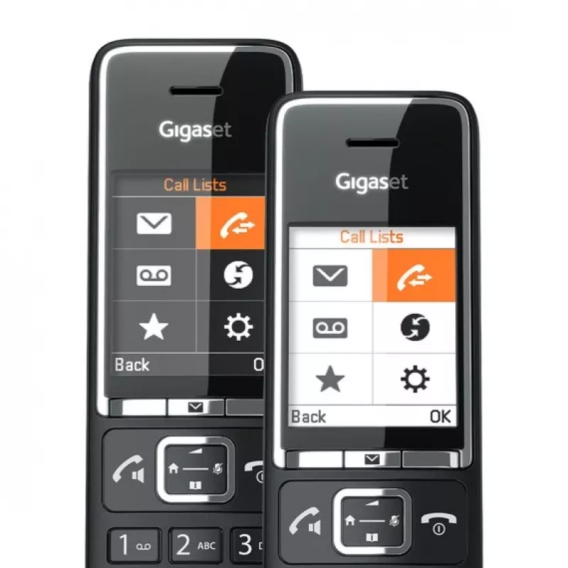 Telefono cordless Gigaset Comfort 550 – microtelefono cordless DECT con lunga durata della batteria
