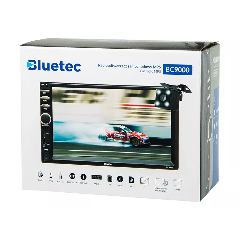 Autoradio BLOW BC9000 2DIN 7 pollici RDS USB microSD con touchscreen