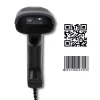 Lettore di codici a barre portatile QOLTEC 50863 — scanner 1D/2D, USB con cavo, sensore LED, nero, 5V, cavo 1,8 m