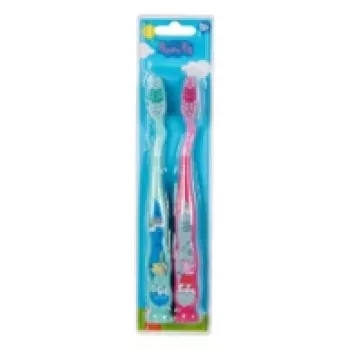 Spazzolino Peppa Pig 2 pezzi 3762