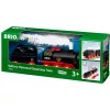 Brio locomotiva a vapore a batteria con serbatoio dell'acqua, da 3 anni