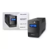 Qoltec Monolith UPS doppia conversione Online 0,65 kVA 360 W 2 prese AC
