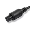 Caricabatterie per e-bike QOLTEC 36V–42V 2A con connettore GX12 3 pin