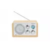 Denver TR-63LW radio personale analogica bambù, argento