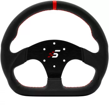 Simagic P-325D volante 325 mm, corona in pelle, per sistemi Direct-Drive, senza mozzo