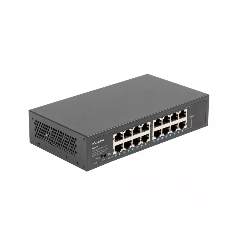 Switch Lanberg RSGE-16 Rack 10/19 (16 porte 1Gb)