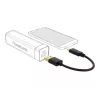 Cavo di ricarica USB DeLOCK Type-A su USB Type-C 15 cm nero