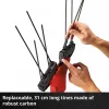 Einhell GE-FS 18/53 Li-Solo nero rosso plastica 530 mm 182 cm