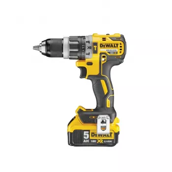 Avvitatore trapano a batteria DeWALT DCD796P2 18V Li-Ion 5Ah mandrino autoserrante 13 mm, 2 marce, 1,8 kg