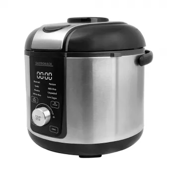 Cuociriso GASTROBACK Rice Control Low Carb & Steam, 3 L, 450 W, nero/acciaio inox