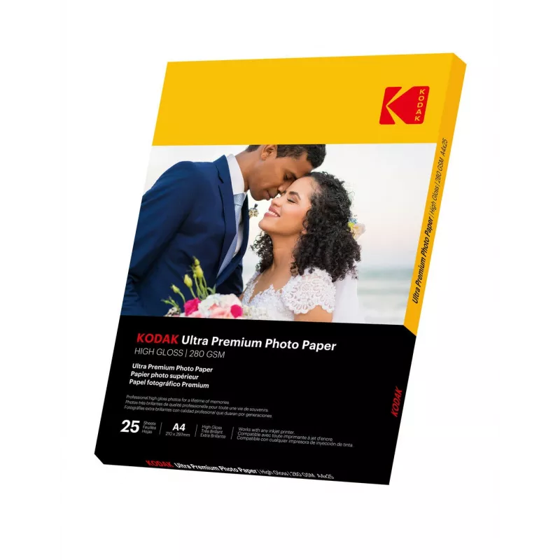 Kodak Ultra Prem Photo 280g 10.4 Glossy A4x25