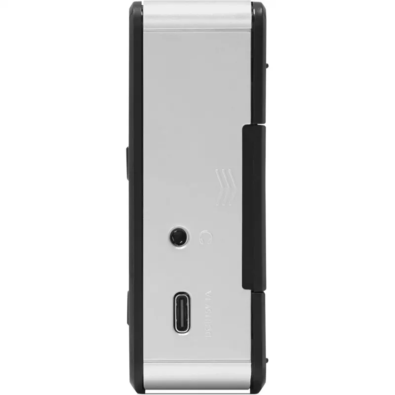 TechniSat DigitRadio 1 A 0100/4997 radio digitale, DAB+/FM, RDS, 40 stazioni preimpostate, funzione di allarme ASA, nero/argento