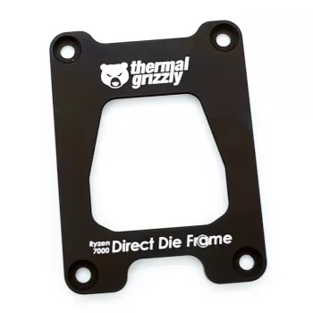 Thermal Grizzly Ryzen 7000 Direct Die Frame | Thermal Grizzly | Ryzen 7000 Direct Die Frame | nero | N/A