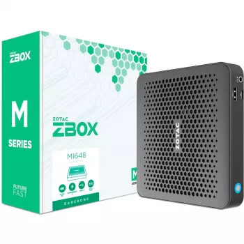 Zotac ZBOX edge MI648 0,64L-PC nero i5-1340P 1,9 GHz
