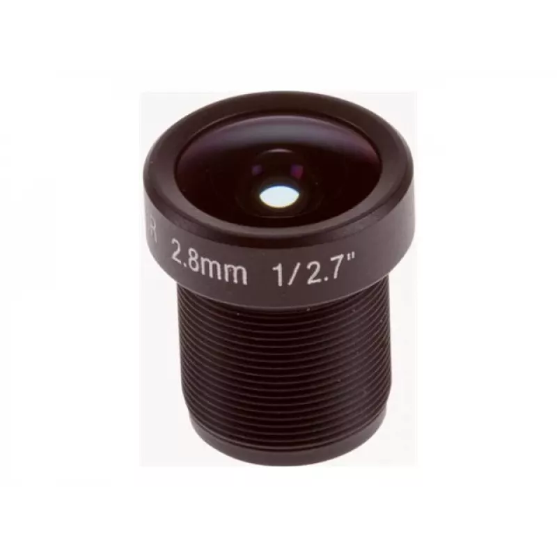 Axis 03074-001 obiettivo megapixel M12 2,8 mm F1.2, diaframma fisso, per P3905-R Mk III e M3905-R, confezione da 10 pezzi