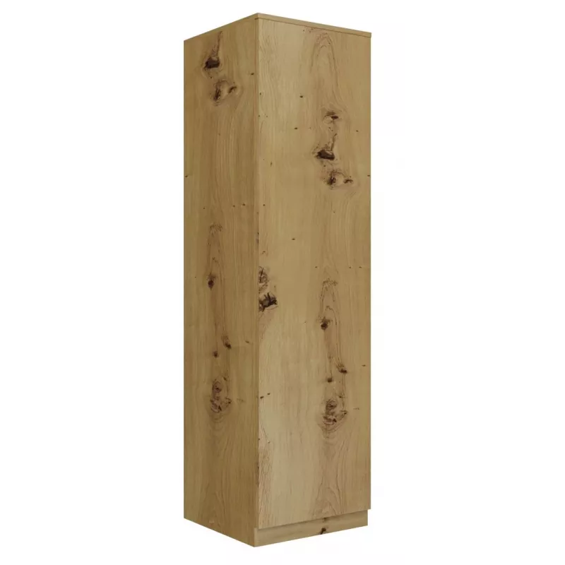 Topeshop SD-50 ARTISAN KPL armadio/guardaroba camera da letto 5 ripiani 1 porta rovere