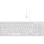 Perixx PERIBOARD-213 DE W tastiera USB tedesco, QWERTZ bianco (11960)