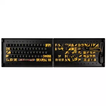 Set tasti Triton TIGER SKETCH Limited — materiale PBT, layout tedesco (DE)