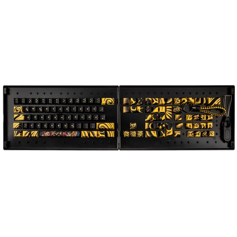 Set tasti Triton TIGER SKETCH Limited — materiale PBT, layout tedesco (DE)