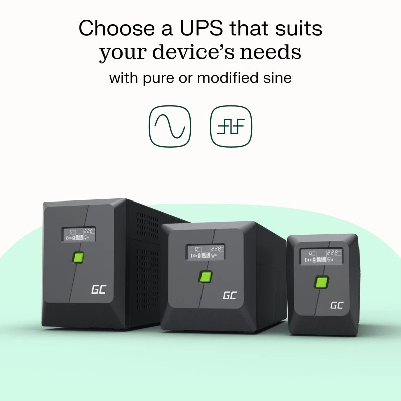 UPS Green Cell UPSLP700 (gruppo di continuità) Line-Interactive 1 kVA 700 W 4 uscite AC